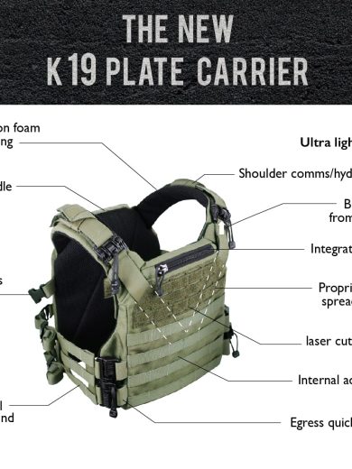 K19 Plate Carrier infographic